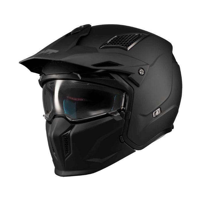 Casca moto integrala MT Streetfighter SV S Pure A1 negru mat, ochelari de soare marimi XS, S, M, L, XL, 2XL Noua!