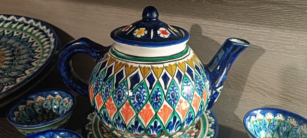 Блюдо для плова. Чайный набор