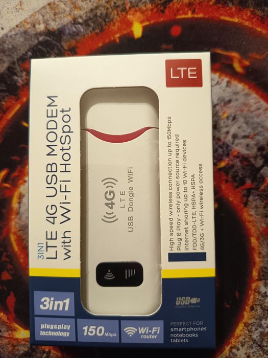 Modem 4G USB Wireless Digi Telekom Vodafone Orange (Stick Wifi Net)