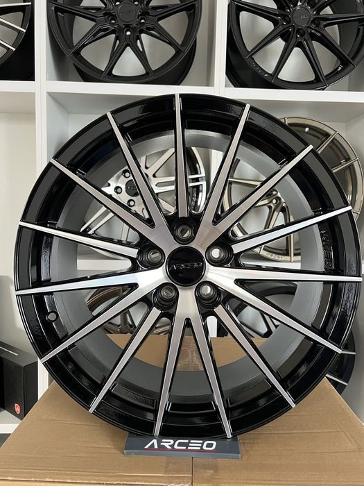 Jante R18 5x112 Arceo Lisbon Noi Audi A3 A4 A5 A6 A7 A8 Q3 Q5 Q7 Mercedes C E S CLA CLS GLC GLE BMW G20 G30 F40 X1 X3 VW Golf Passat Tiguan