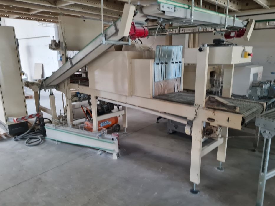 Linie automată de ambalare făină. Moară. Împachetare