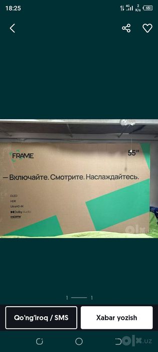 Televizor Frame Yangi 55