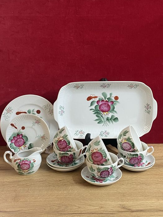 Порцеланов сервиз за кафе -August Warnecke Германия