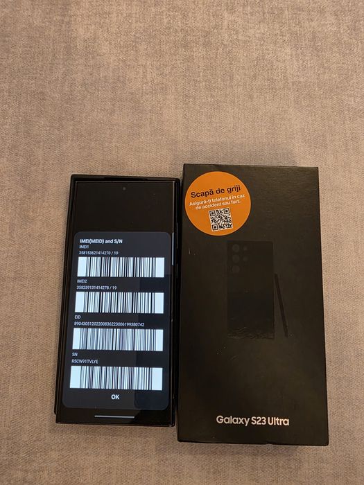 Samsung Galaxy S23 Ultra 512, 12 Gb ram