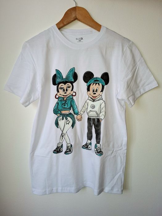 футболка с росписью