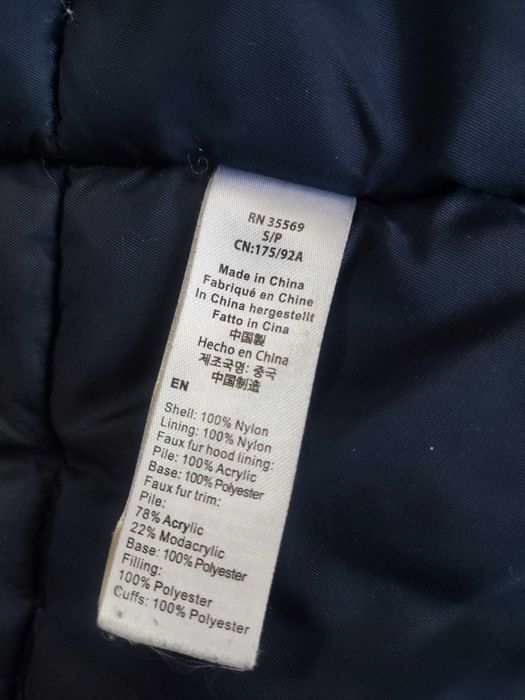 Парка Alpha Industries N-3B Replica Blue, размер S