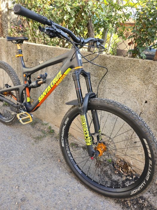 Santa cruz Nomad cc 27.5 XL рамка Full Carbon 1x11GX Rockshox Yari,  fox DPX2 4-бутални Sram
