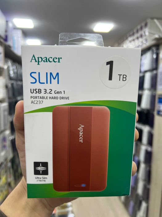 SSD Apacer Slim Hard  Внешний диск 1 TB