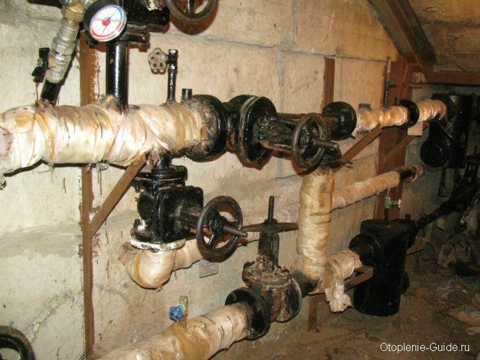 Ремонт элеватор. Отопления