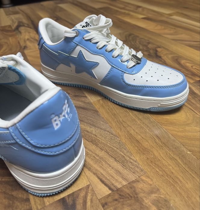 Adidasi bape sta baby blue