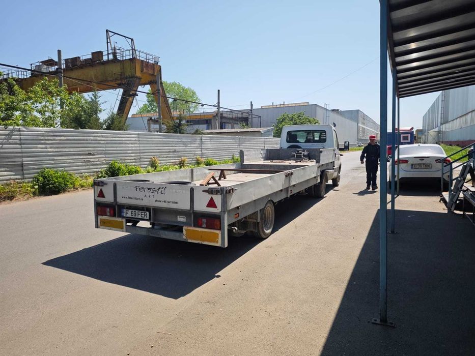 Mini tir Iveco Daily + semi remorca