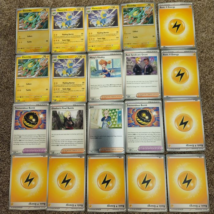 Seturi Pokemon holo, normale, reverse