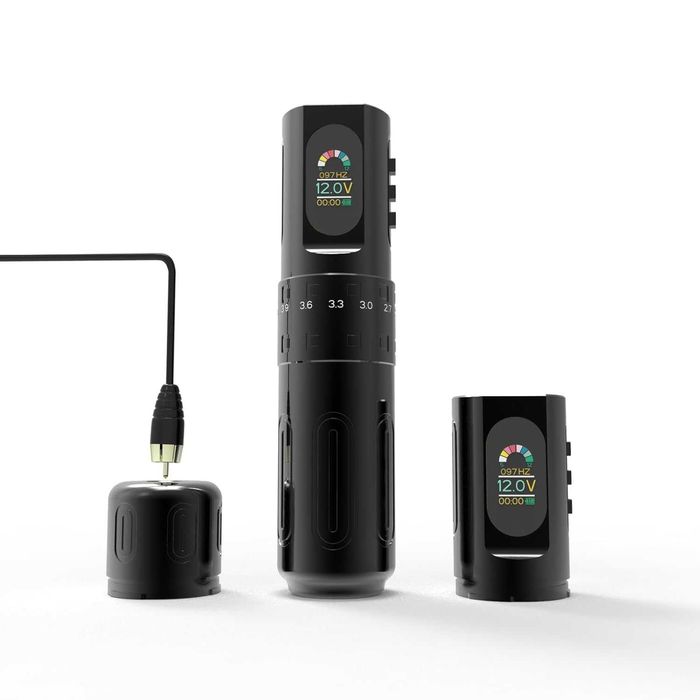 Pomană Aparat de tatuat Yilong F8 Multistroke 2.4 - 4.5 mm Strong Hit + Motor, + Dot Mode