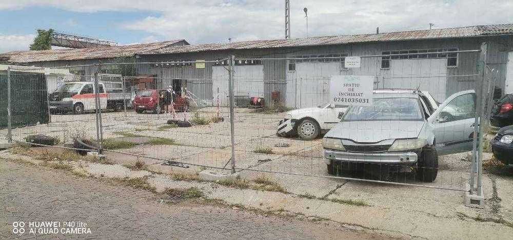 Inchiriez spatiu comercial hala betonata, spatii pentru depozitare acoperite si spatiu descoperit