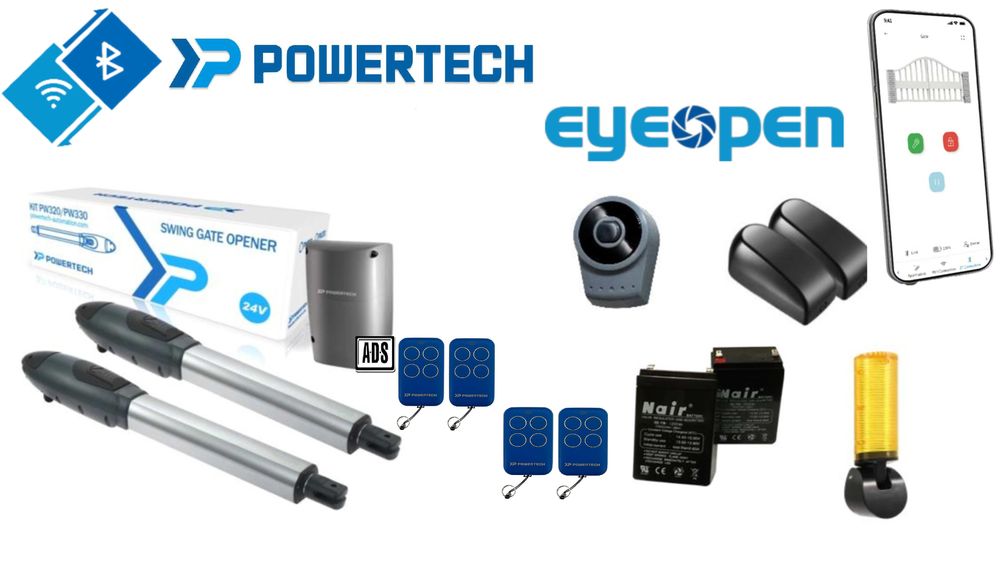 Автоматика распашных ворот Powertech A4.