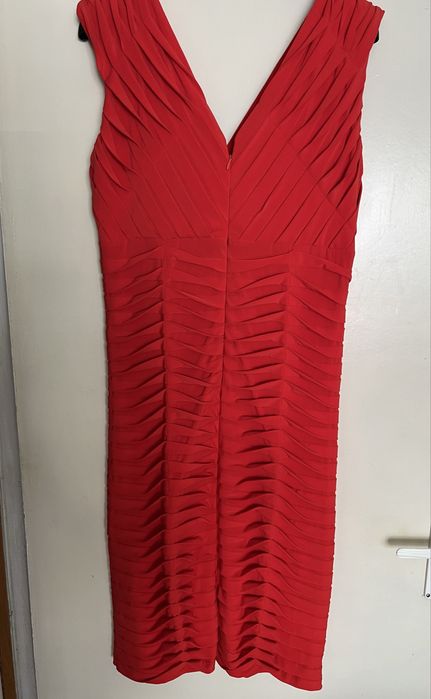 Rochie dama de culoare rosie, nr 42-44