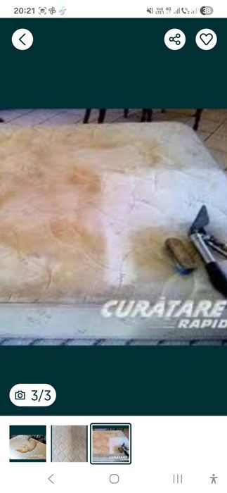 Curățare saltele, canapele, colțare