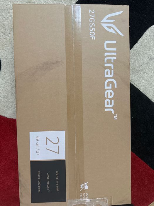 Monitor Gaming LED VA LG UltraGear™ ', Full HD (1920x1080), 180Hz