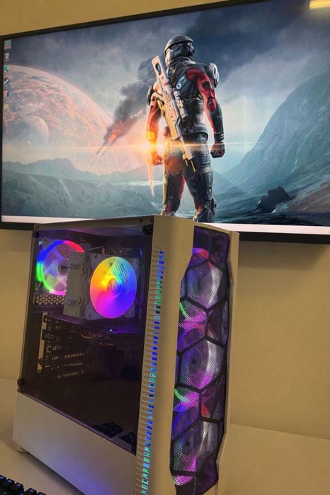 Pc unitate gaming /jocuri Intel  I5 8400 16Gb Ram sistem ca nou