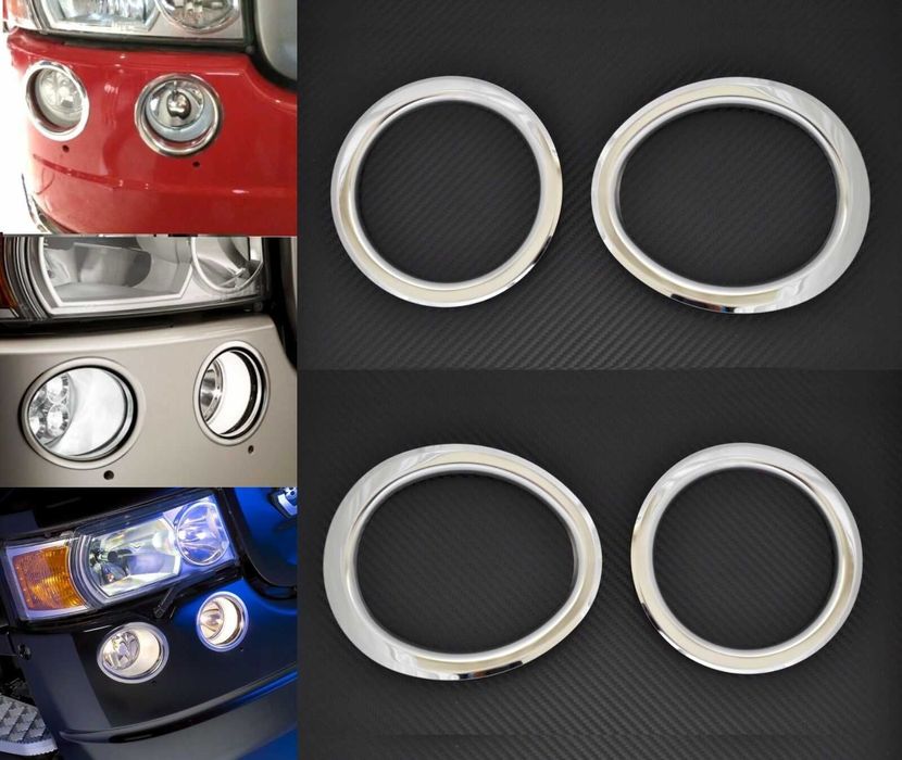 Комплект декорация халогени дневни светлини Скания Scania R 2004-2016