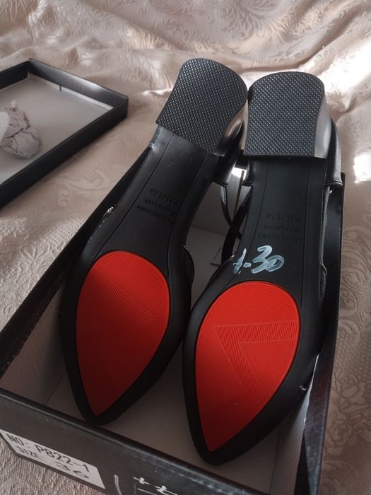 Туфли чёрные, 36 размер