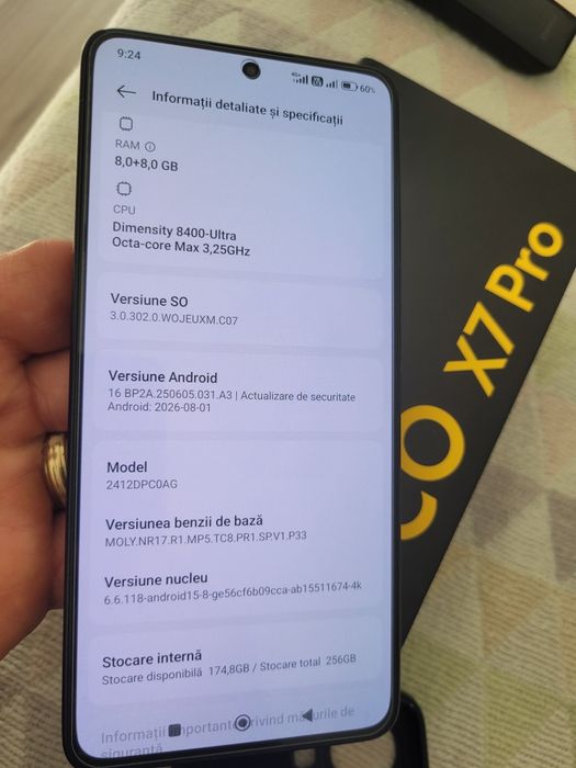 Vând Xiaomi Poco x7 pro