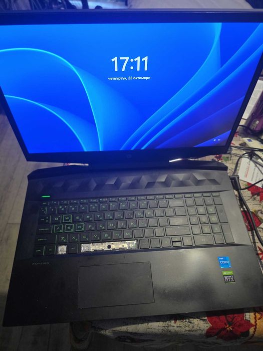 Геймърски лаптоп HP Pavilion (в добро състояние)