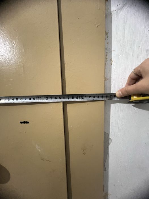 Металлическая дверь б/у