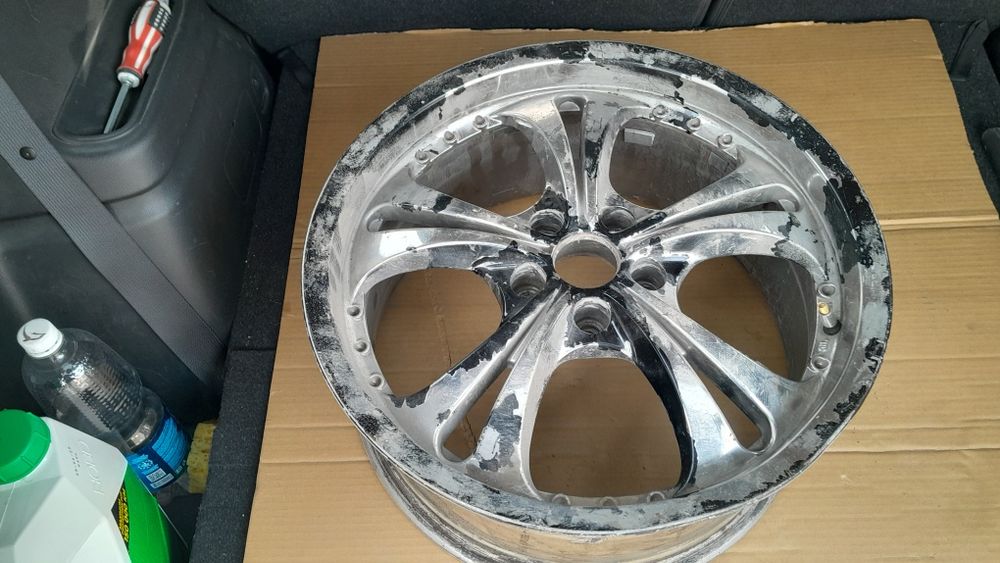 Диск бу титановый 18 радиус