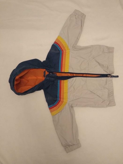 Детско тънко яке против вятър