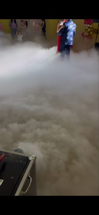 Fum greu cu gheata carbonica