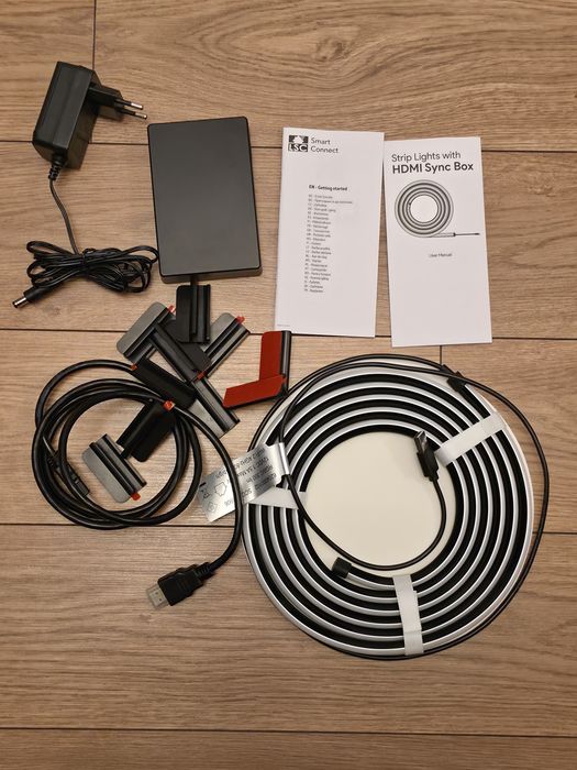 Lumina ambientala pentru TV, cu sync box
