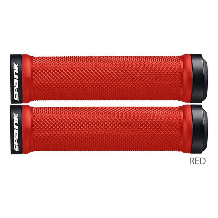 Грипове за велосипед SPANK SPOON, Ръкохватки, Заключващи скоби, 130мм