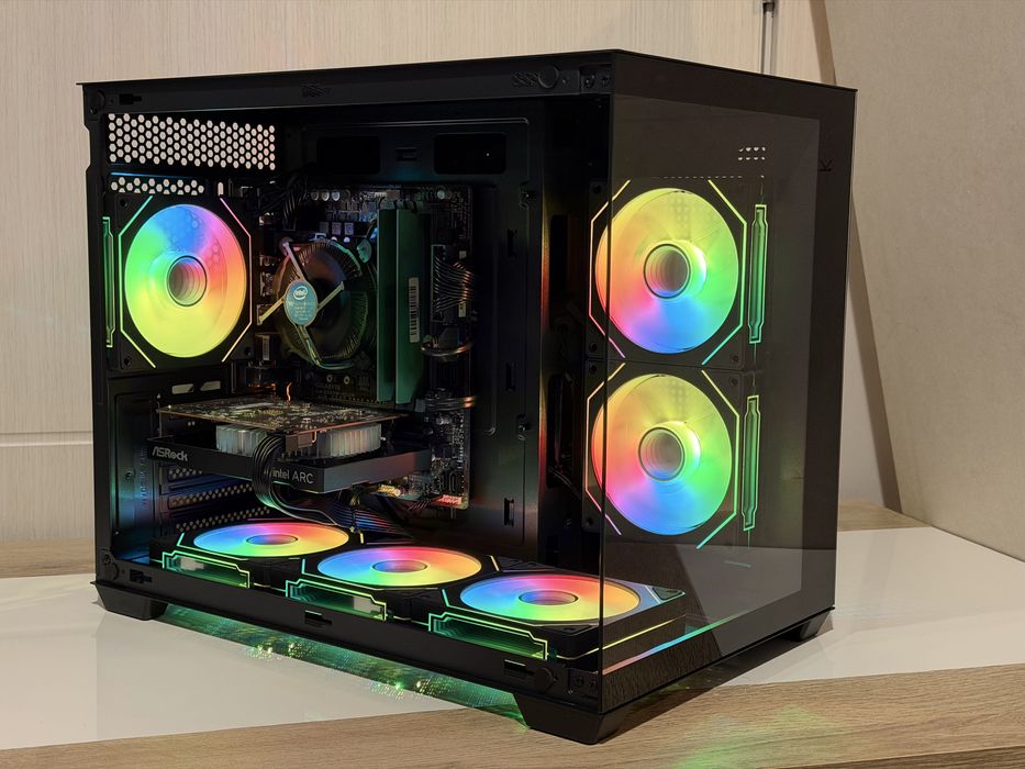 Геймърски компютър i5-7500, ARC A380, 8GB