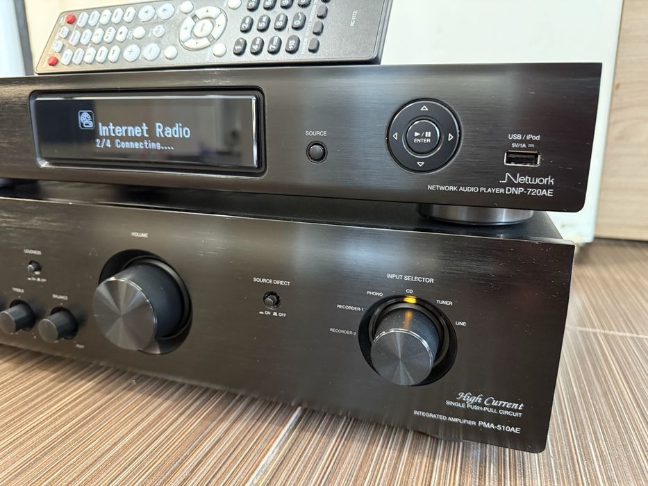 Denon DNP-720 Denon PMA510ae
