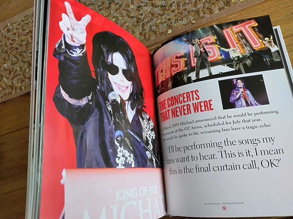 Книга за Майкъл Джаксън на английски език от Лондон
