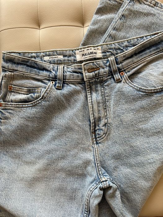 Оригинална мъжка риза Tommy Hilfiger + подарък дънки Pull&Bear