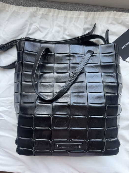 Massimo Dutti чанта естествена кожа