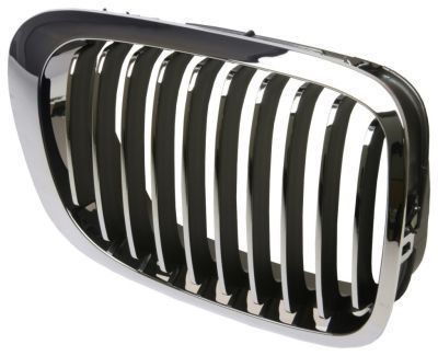 Grila radiator Bmw Seria 3 (E46/5), COUPE/CABRIO, 05.99-03.03, stanga/dreapta, crom/negru, 51138208683, 20080517