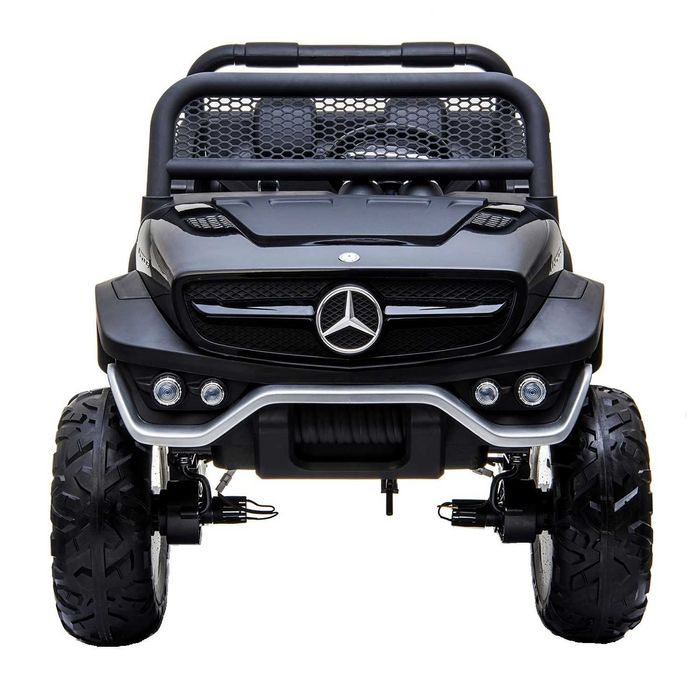 Masinuta electrica pentru 2 copii Mercedes UNIMOG 4x35W PREMIUM #Black