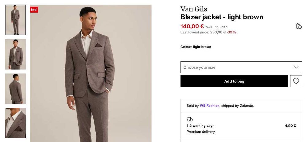 Benvenuto / Van Gils / Tiger Of Sweden - Luxury Blazers