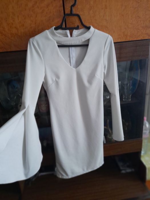 Рокля бяла официална