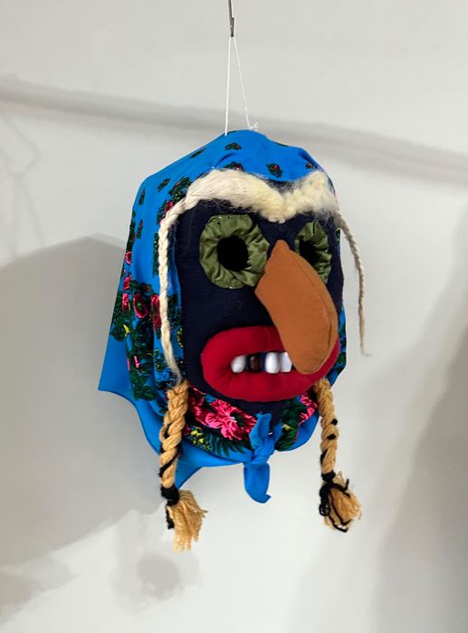 Mască traditionala /Masca babuta de anul nou