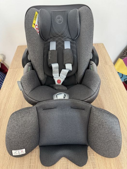 Scoică auto Cybex Platinum + adaptoare căruț/Garanție 2 ani