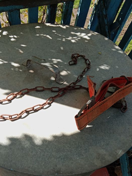 Продам ошейник и цепь для собак