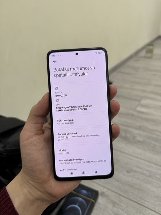 Redmi note 12 pro 256Gb