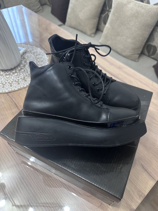 Дамски боти естествена кожа