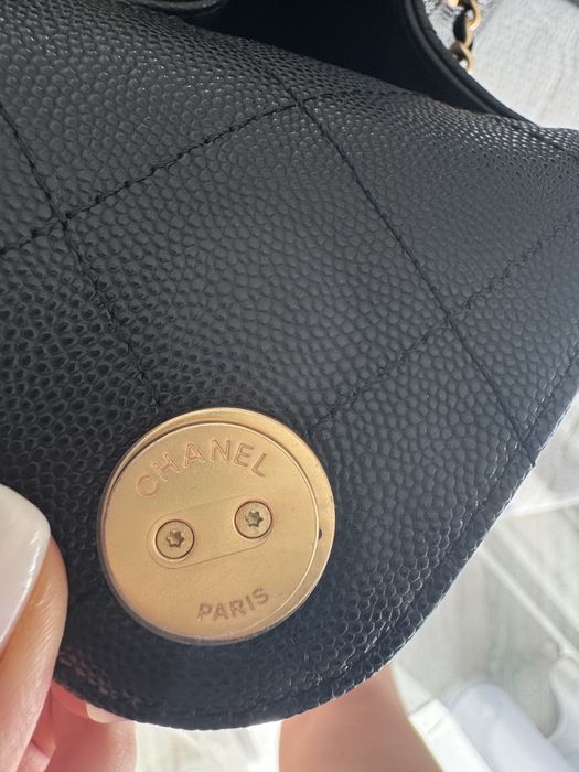 Geantă premium, stil Chanel – piele naturală