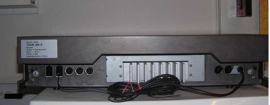 Amplificator radio Schneider HiFi Concept TEAM 200 R, stare excelentă