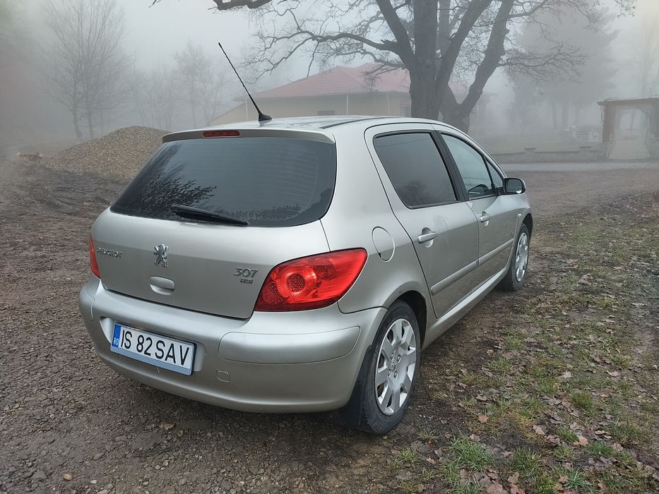 Vând Peugeot 307 diesel cu istoric service. Bun pentru începători sau